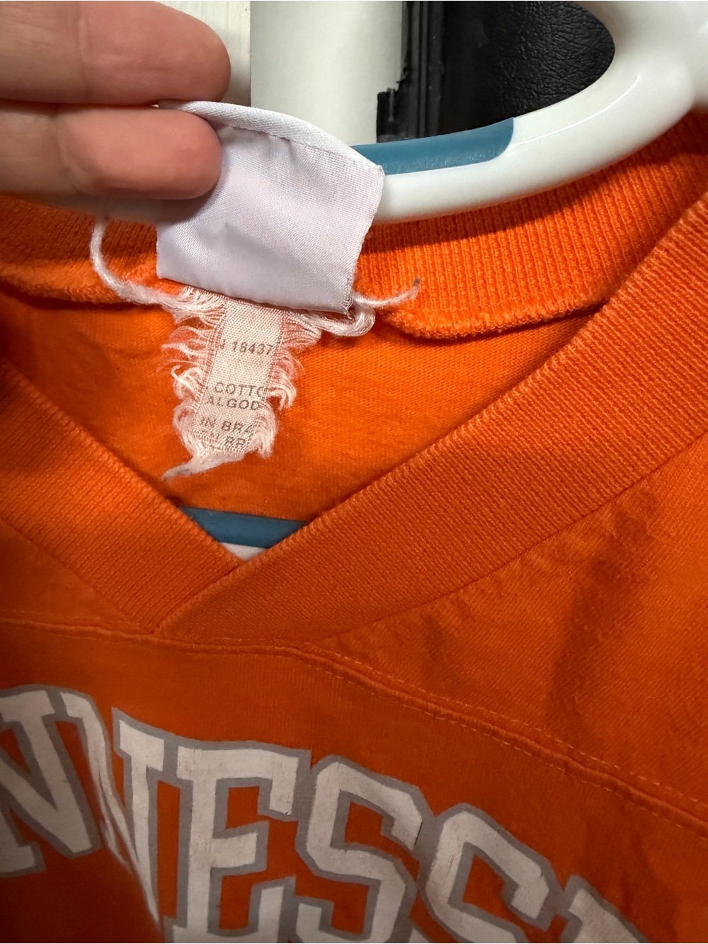 Vintage Tennessee Volunteers Orange Football Jersey Tee Shirt XL Oversized - Picture 6 of 7